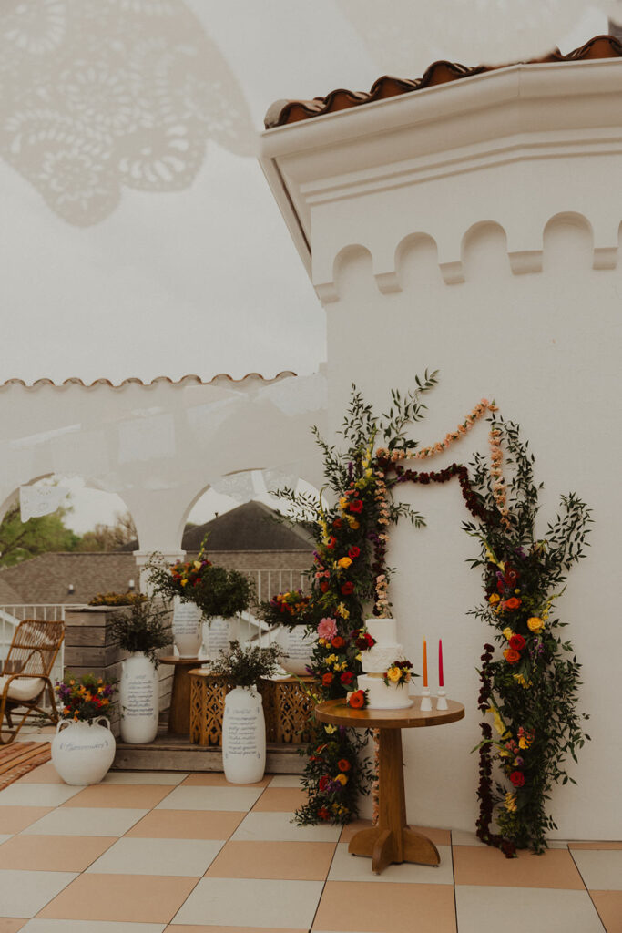 vintage hacienda wedding