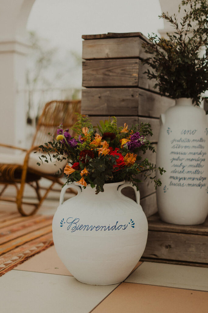 vintage hacienda wedding