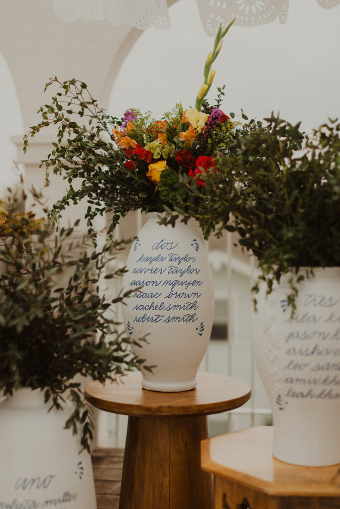 vintage hacienda wedding